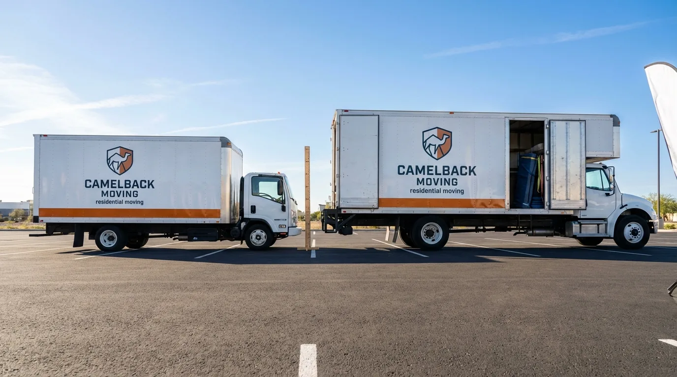 Moving truck size capacity guide in Greensburg